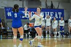 VB vs MHC  Wheaton Women's Volleyball vs Mount Holyoke College. - Photo by Keith Nordstrom : Wheaton, Volleyball, VB